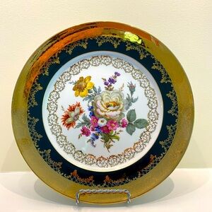 Bayreuth ‘Gloria’ Fine Porcelain Bavaria Decorative Plate 10”